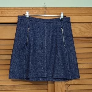 POCKETS! Soft heathered skirt